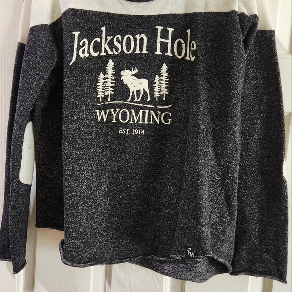 RAGWEAR Jackson Hole Wyoming Graphic Sweatshirt - Picture 2 of 6